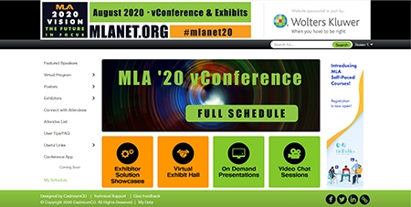 MLA '20 Online Planner